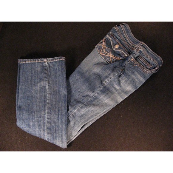 Lee Slender Secret Lower On The Waist Womens Sz 6M Blue Denim Bootcut - Picture 3 of 9